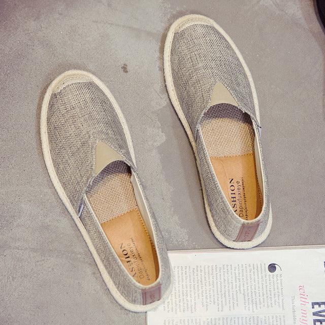 Breathable Linen Canvas Shoes - Puritific