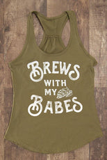 Brews Before I Do's | Brews with my Babes Bachelorette Party Tank Tops - Puritific