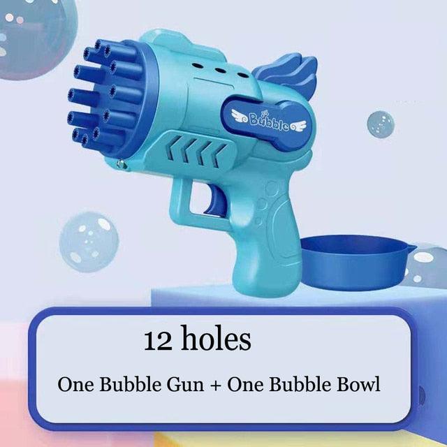 Bubble Gun Electric Automatic Soap Rocket - Puritific