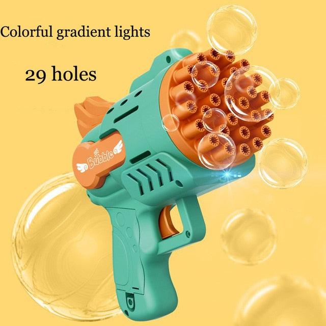 Bubble Gun Electric Automatic Soap Rocket - Puritific