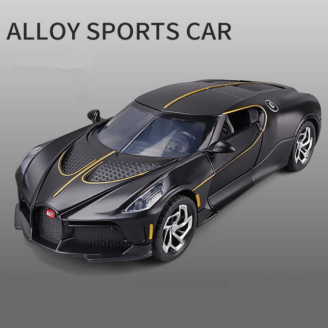 Bugatti Lavoiturenoire Alloy Sports Car Model - Puritific