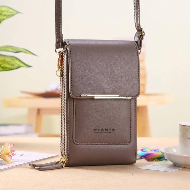 Buylor Soft Leather Crossbody Shoulder Bag - Puritific