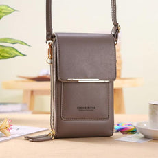 Buylor Soft Leather Crossbody Shoulder Bag - Puritific