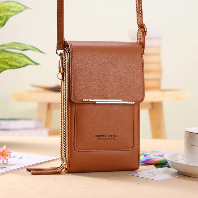 Buylor Soft Leather Crossbody Shoulder Bag - Puritific