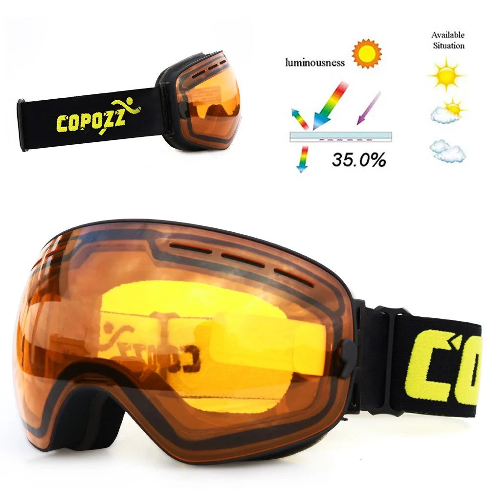 Anti-Fog Ski Goggles - Puritific