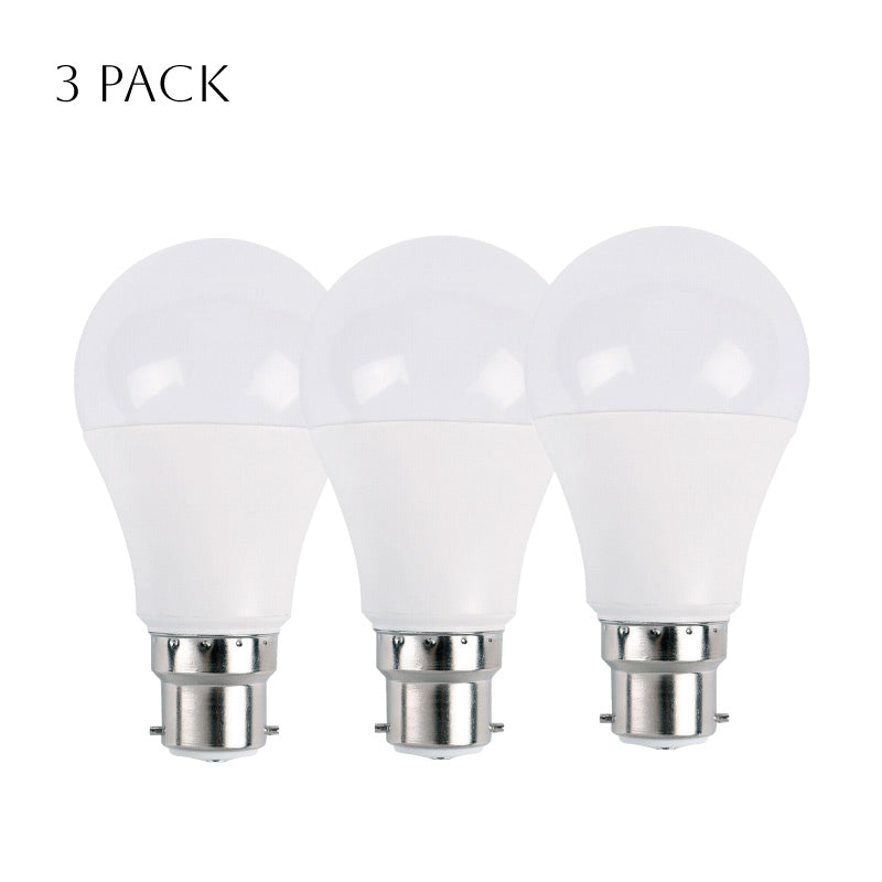 3W B22 Light Bulbs Cool White Lighting~4157-6