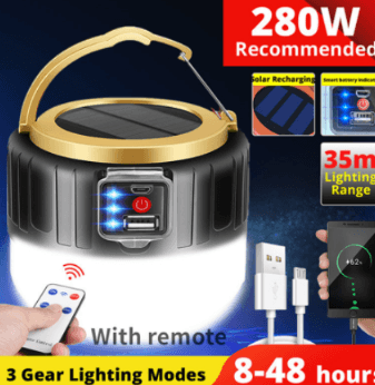 Camping Solar Light - Puritific