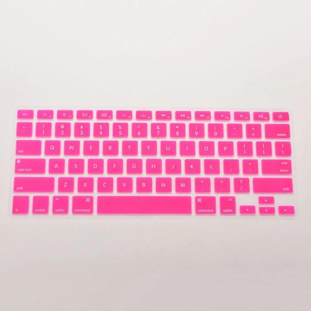 Candy Colors Silicone Keyboard Cover Sticker - Puritific