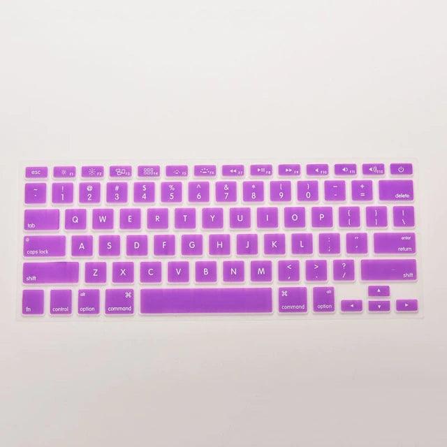 Candy Colors Silicone Keyboard Cover Sticker - Puritific