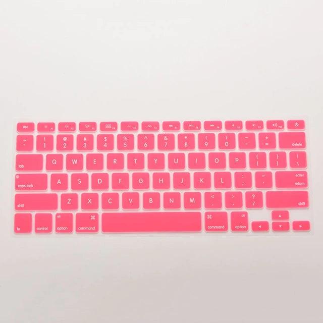 Candy Colors Silicone Keyboard Cover Sticker - Puritific