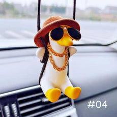 Car Pendant Cute Swinging Duck - Puritific