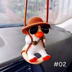 Car Pendant Cute Swinging Duck - Puritific