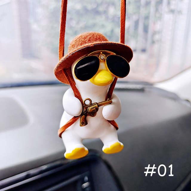 Car Pendant Cute Swinging Duck - Puritific