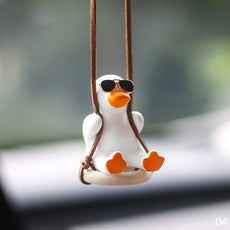 Car Pendant Cute Swinging Duck - Puritific