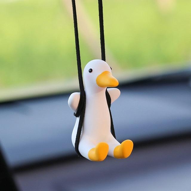 Car Pendant Cute Swinging Duck - Puritific