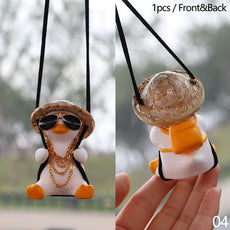 Car Pendant Cute Swinging Duck - Puritific