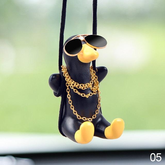 Car Pendant Cute Swinging Duck - Puritific