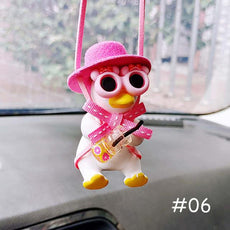 Car Pendant Cute Swinging Duck - Puritific