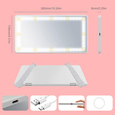 Car Visor Vanity Mirror with Lights - Puritific