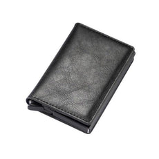 Card Holder Wallet Anti-theft Brush Design - Puritific