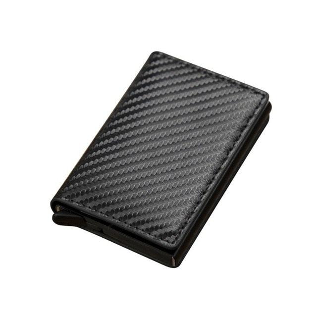 Card Holder Wallet Anti-theft Brush Design - Puritific