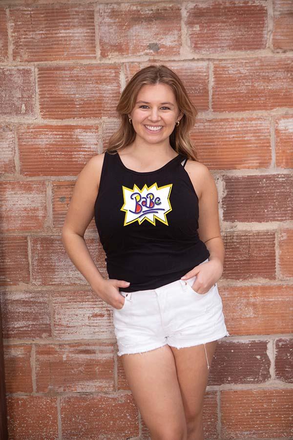 Cartoon Bride & Babe Tanks - For Your Ultimate 90s Bachelorette Party! - Puritific