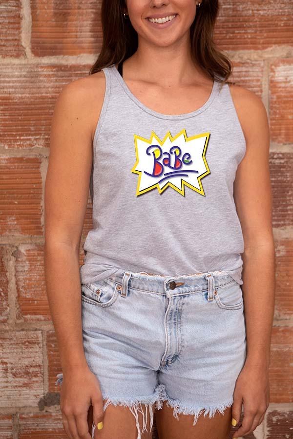 Cartoon Bride & Babe Tanks - For Your Ultimate 90s Bachelorette Party! - Puritific