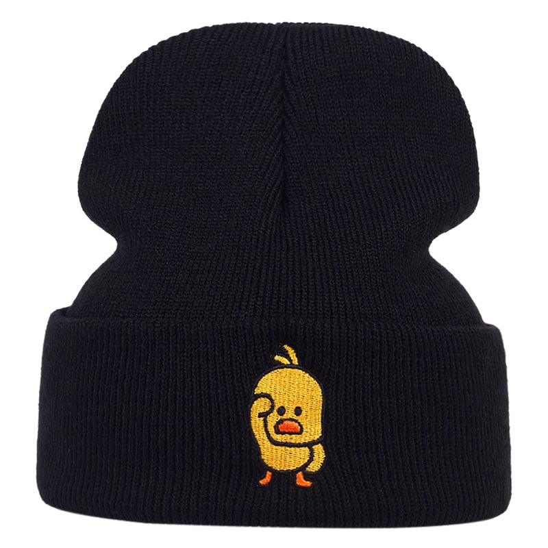 Casual Little Yellow Duck Beanie - Puritific