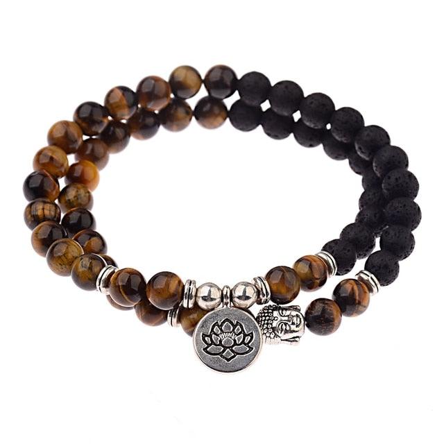 Charm Retro Buddha Bead Bracelet - Puritific