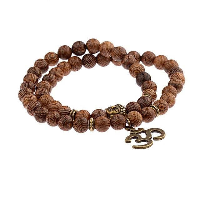 Charm Retro Buddha Bead Bracelet - Puritific