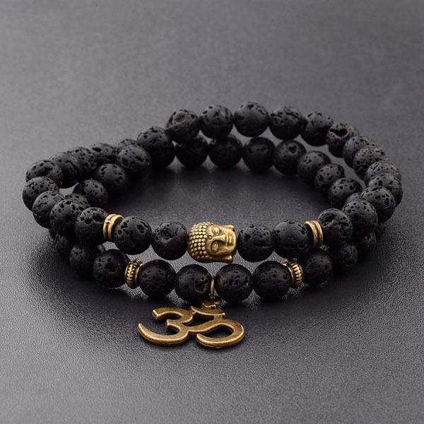 Charm Retro Buddha Bead Bracelet - Puritific