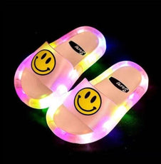 Children‘s Cartoon Animals Prints Lighted Slippers - Puritific