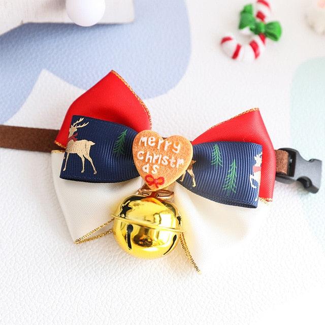 Christmas Collar Pet Bow Tie - Puritific