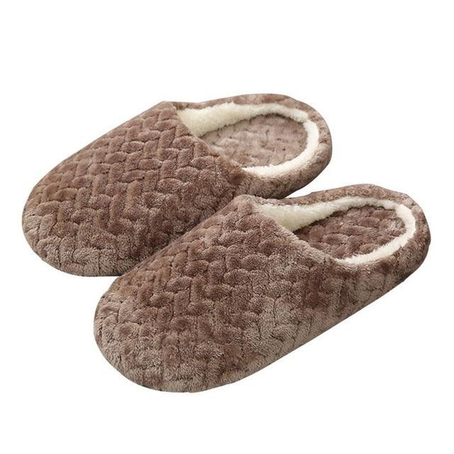 Christmas Couples Cotton Slippers - Puritific