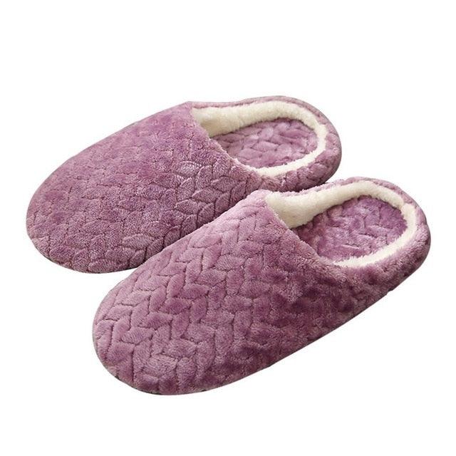 Christmas Couples Cotton Slippers - Puritific