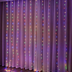 Christmas Curtain Lights - Puritific