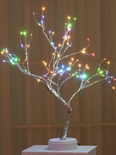 Christmas Greeting Tree Lights - Puritific