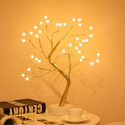 Copper Wire Christmas Tree LED Lamp - Puritific