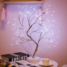 Copper Wire Christmas Tree LED Lamp - Puritific