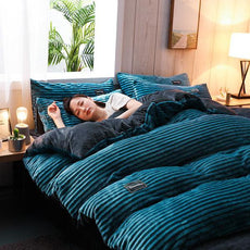 Corduroy Velvet Bedding Set - Puritific