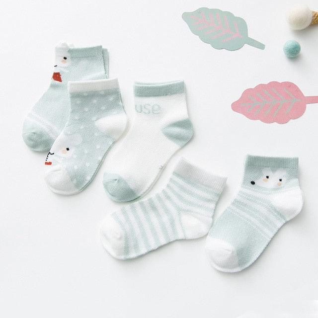 Cotton Mesh Cute Baby Socks - Puritific