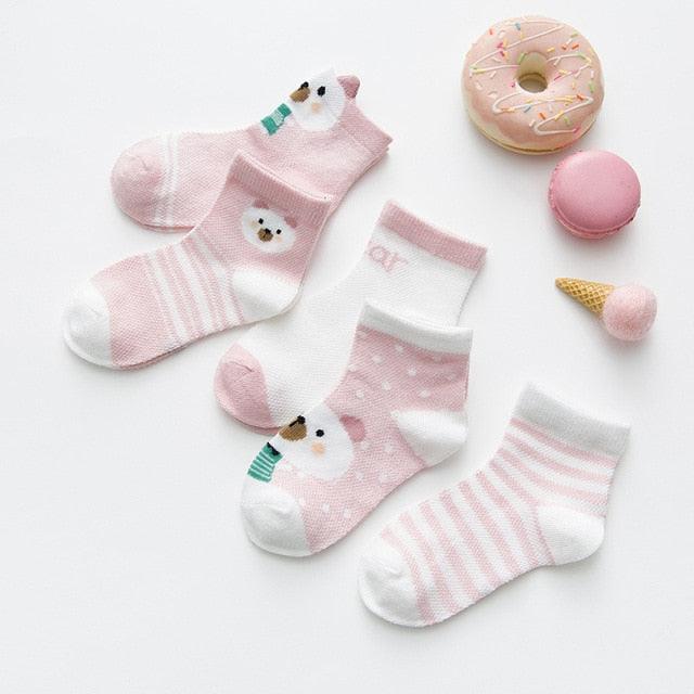 Cotton Mesh Cute Baby Socks - Puritific