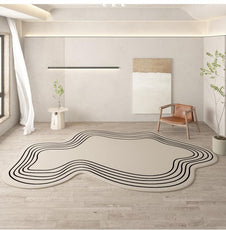 Cream Color Oval Carpets - Puritific