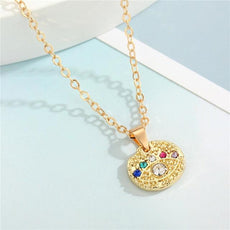 Crystal Turkish Evil Eye Necklace - Puritific