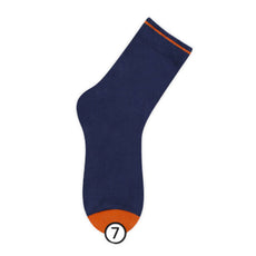 Cuff Color Quarter Socks-3