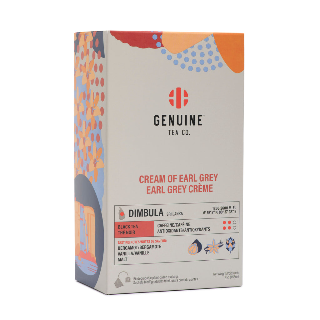 Pyramid Tea Bags - Cream of Earl Grey Black Tea - Genuine Tea Company - Toronto - Canada-0