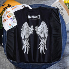 Cut Off Angel Wings Tee - Puritific