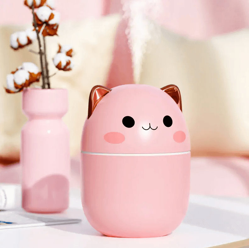 Cute Panda and Cat Humidifier 250ml - Puritific