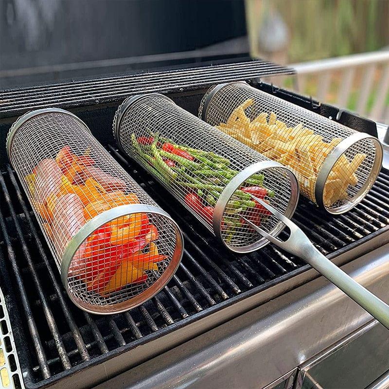 Cylinder Grill Basket - Puritific