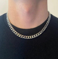 Daily Wearing Cuban Link Chain Choker - Puritific